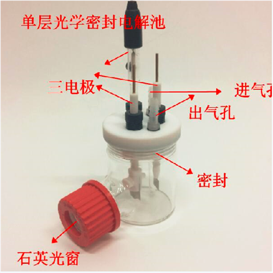 MF100 光学密封电解池